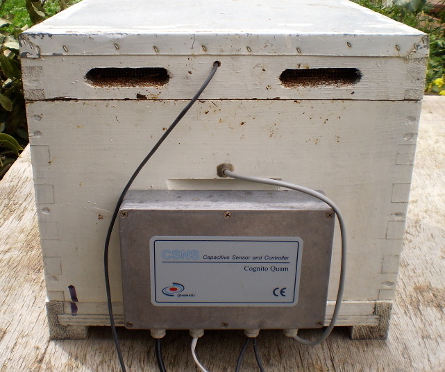 CSNS sensor and controller monitoring beehive activity