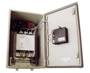 NSFT soft-starting system cabinet inside